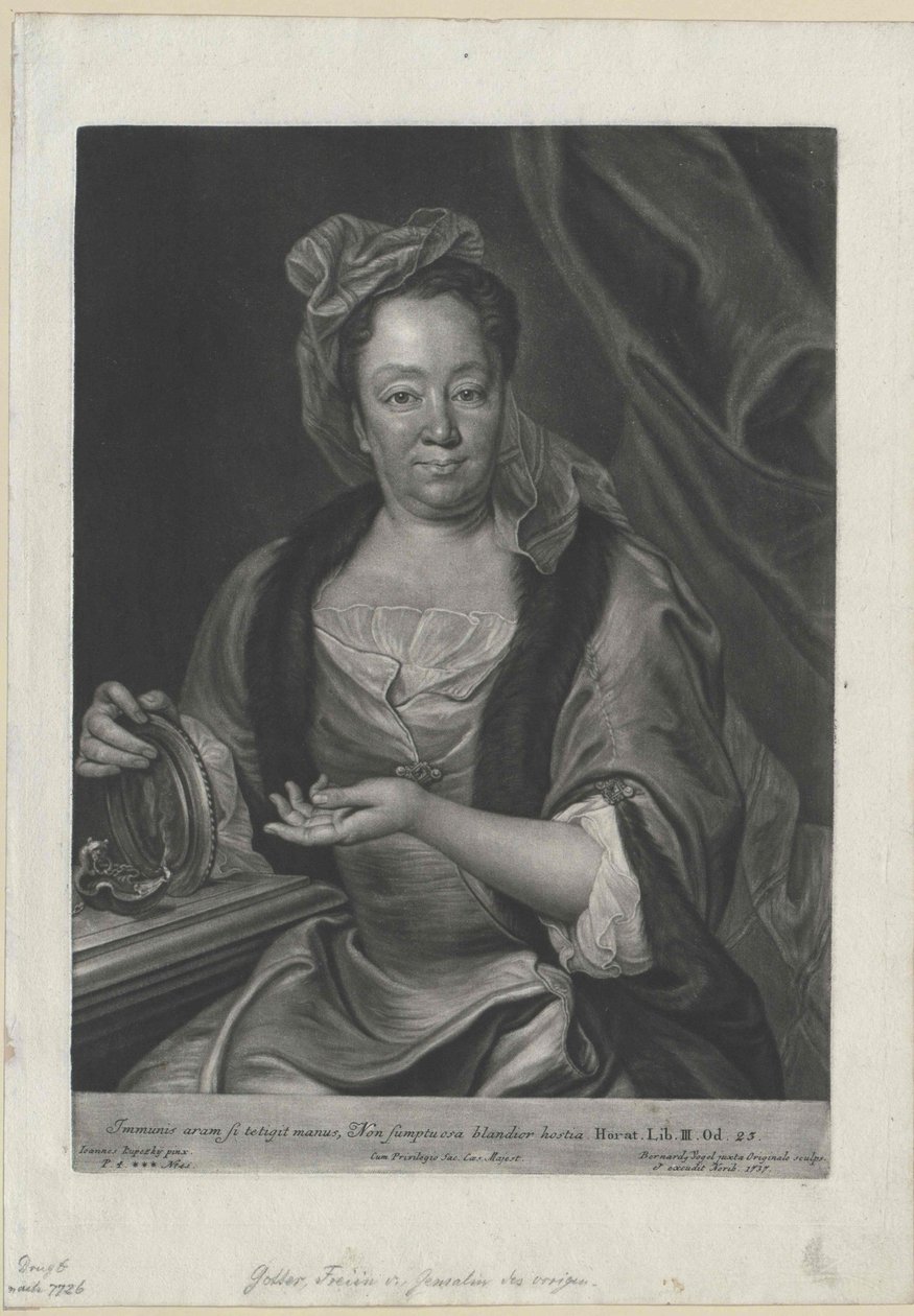 Ludmila Magdalene Happe af Artist Unknown