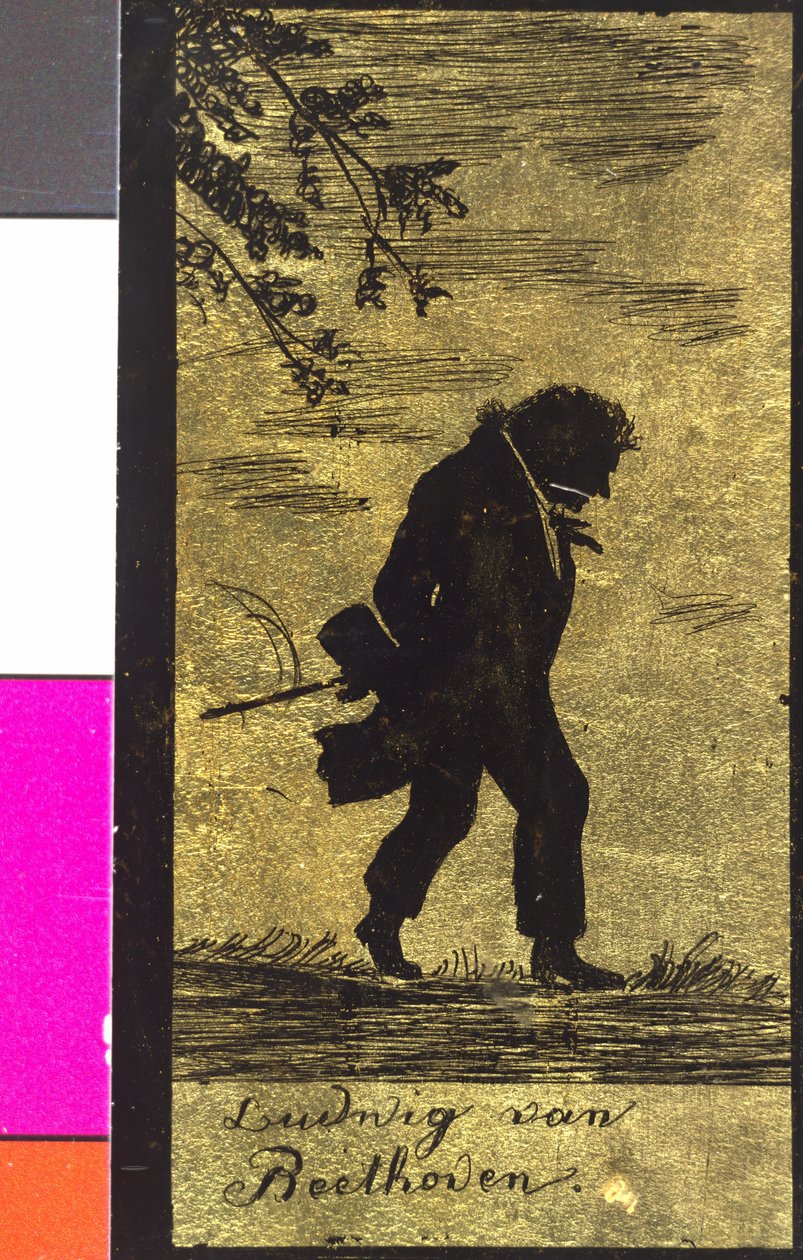 Ludwig van Beethoven af Artist Unknown