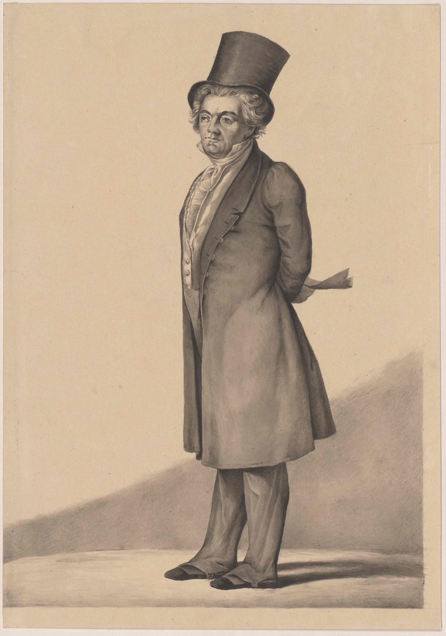 Ludwig van Beethoven af Artist Unknown
