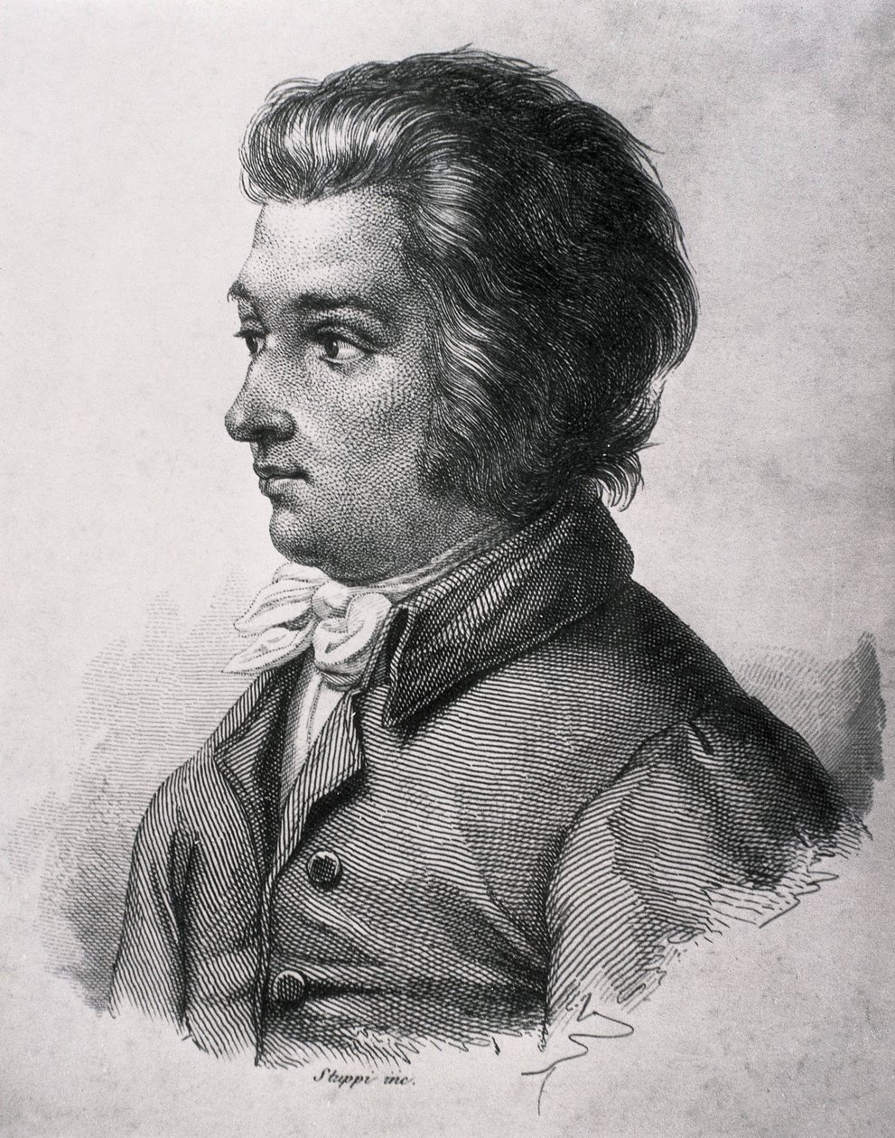 MOZART, Wolfgang Amadeus (1756-1791). Østrigsk komponist af klassisk musik. af Artist Unknown