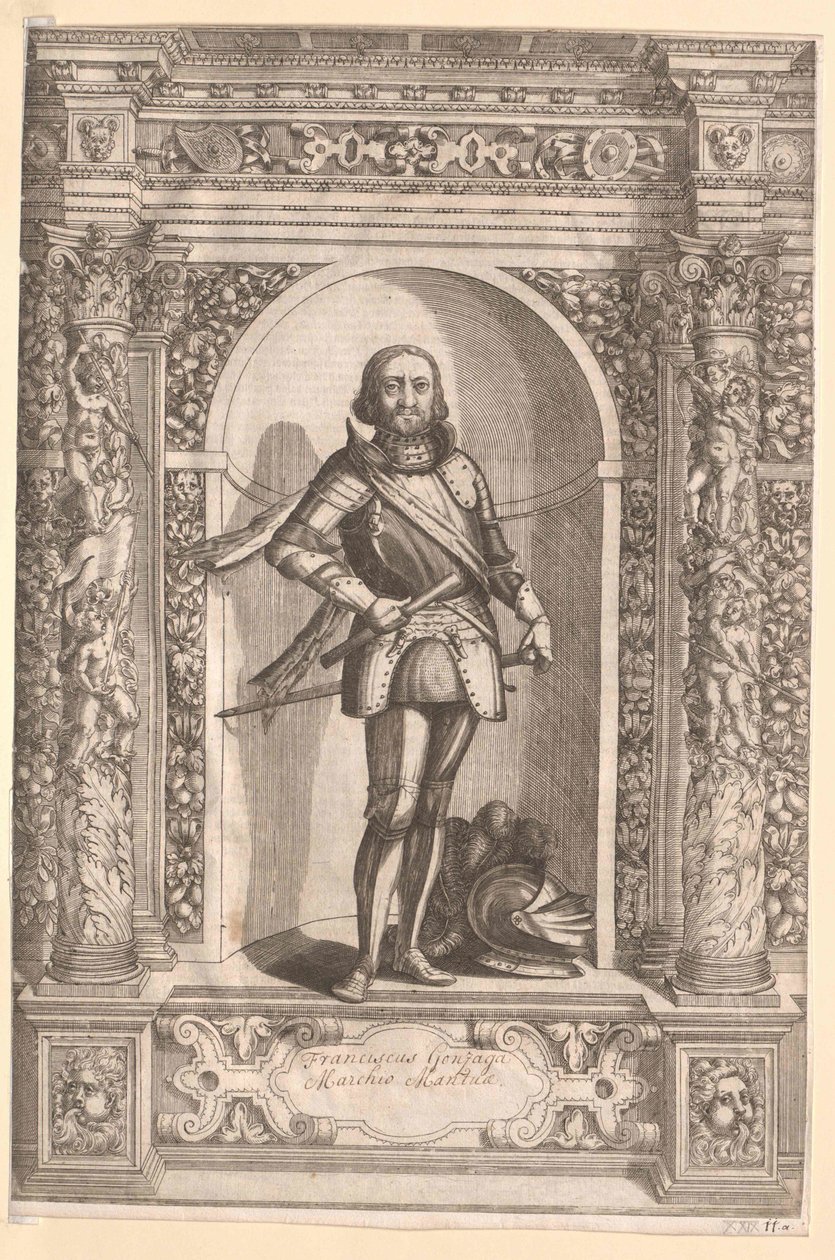 Markgreve af Mantua Franz II Gonzaga af Artist Unknown