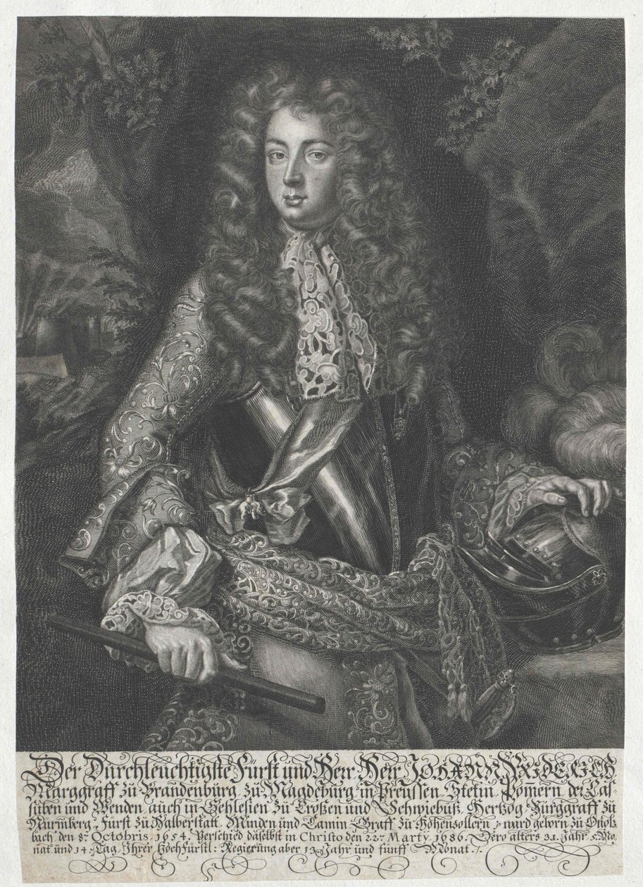 Markgreve af Brandenburg-Ansbach Johann Frederick af Artist Unknown