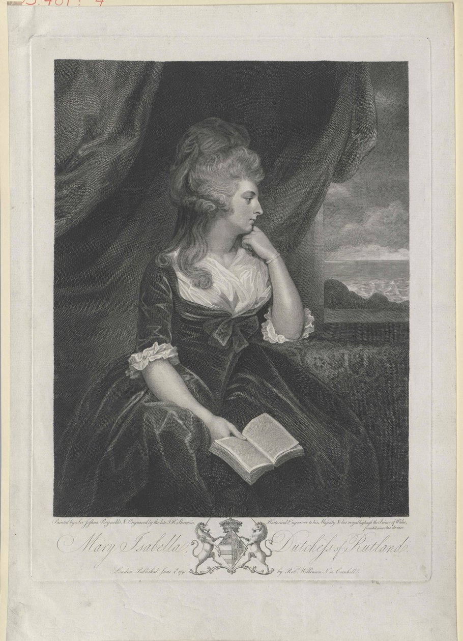 Mary Isabella Lady Somerset af Artist Unknown