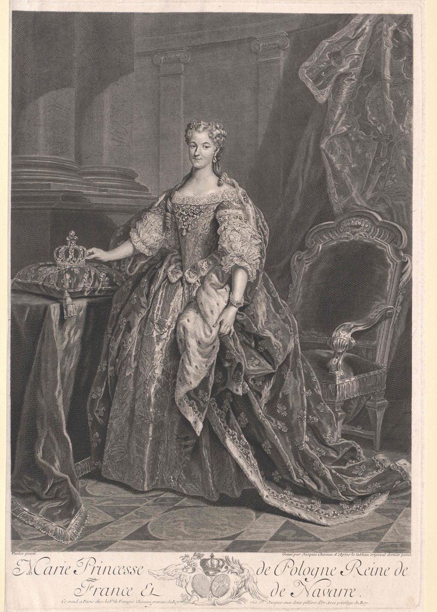 Maria Leszczynska af Artist Unknown
