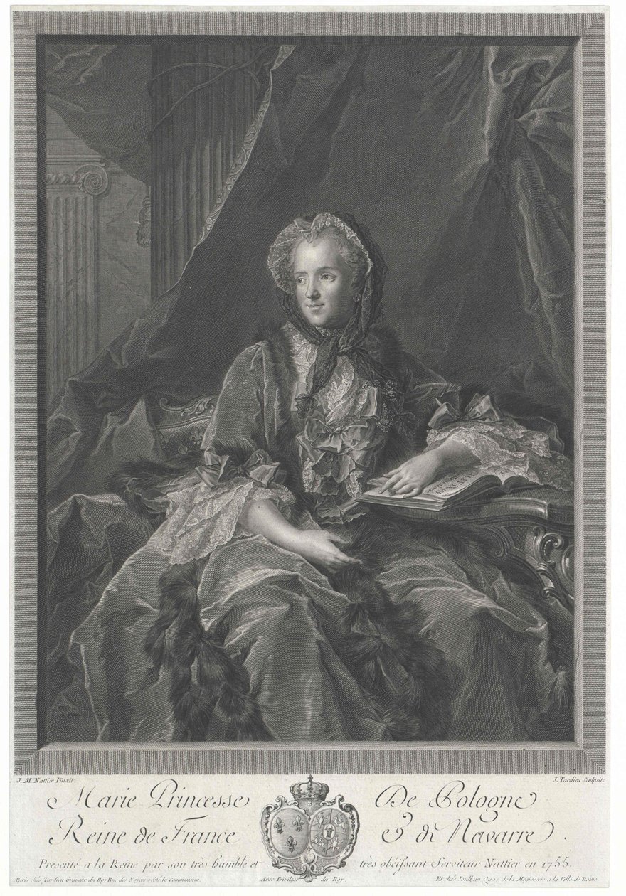 Maria Leszczynska af Artist Unknown