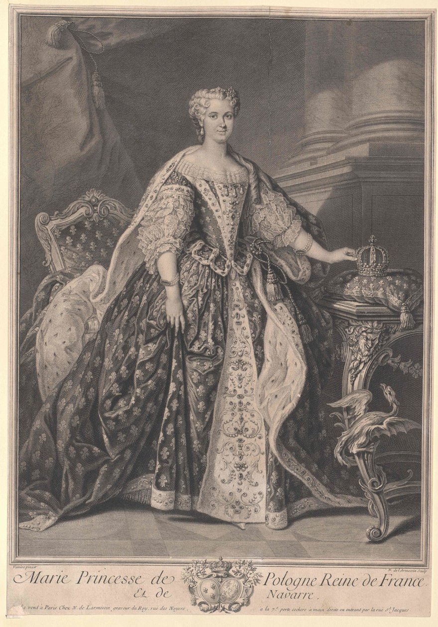 Maria Leszczynska af Artist Unknown