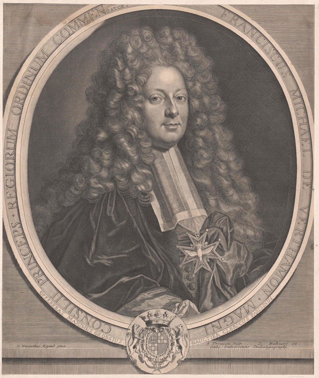 Marquess de Br00610075 Verthamon (print) af Artist Unknown