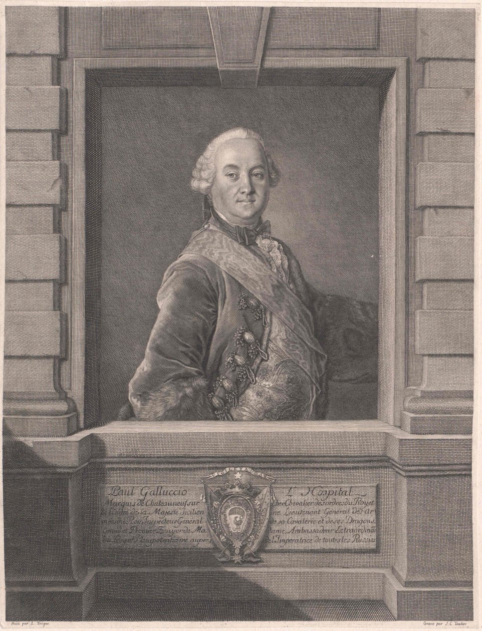 Marquess de Ch00740065auneuf-sur-Cher Galluccio de L