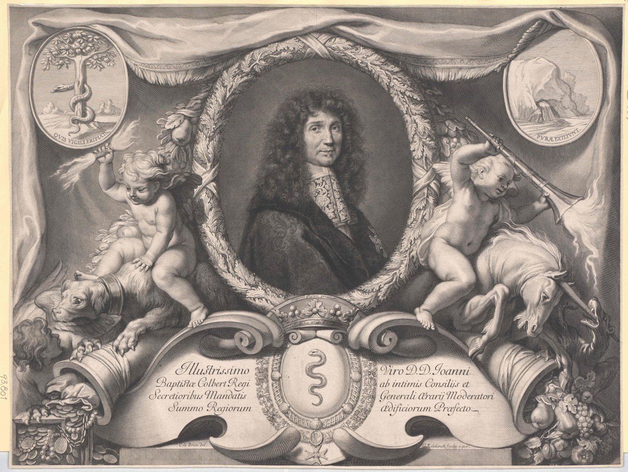 Markisen af Seignelay Colbert af Artist Unknown