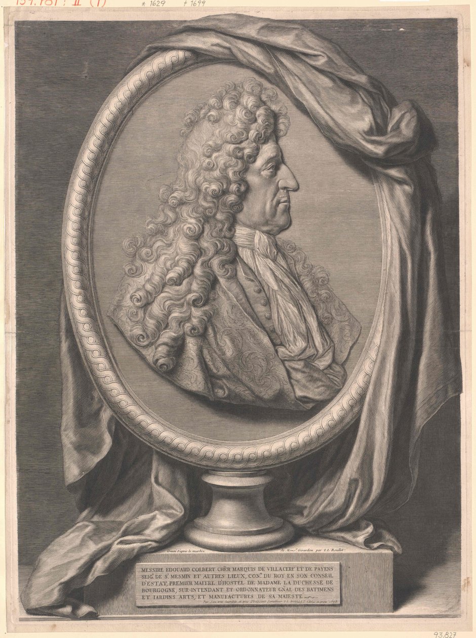 Marquess de Villacerf Colbert af Artist Unknown