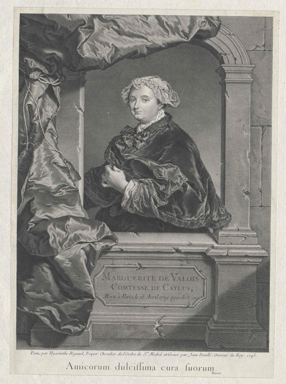 Marthe-Marguerite Le Valois de Villette de Murcay af Artist Unknown