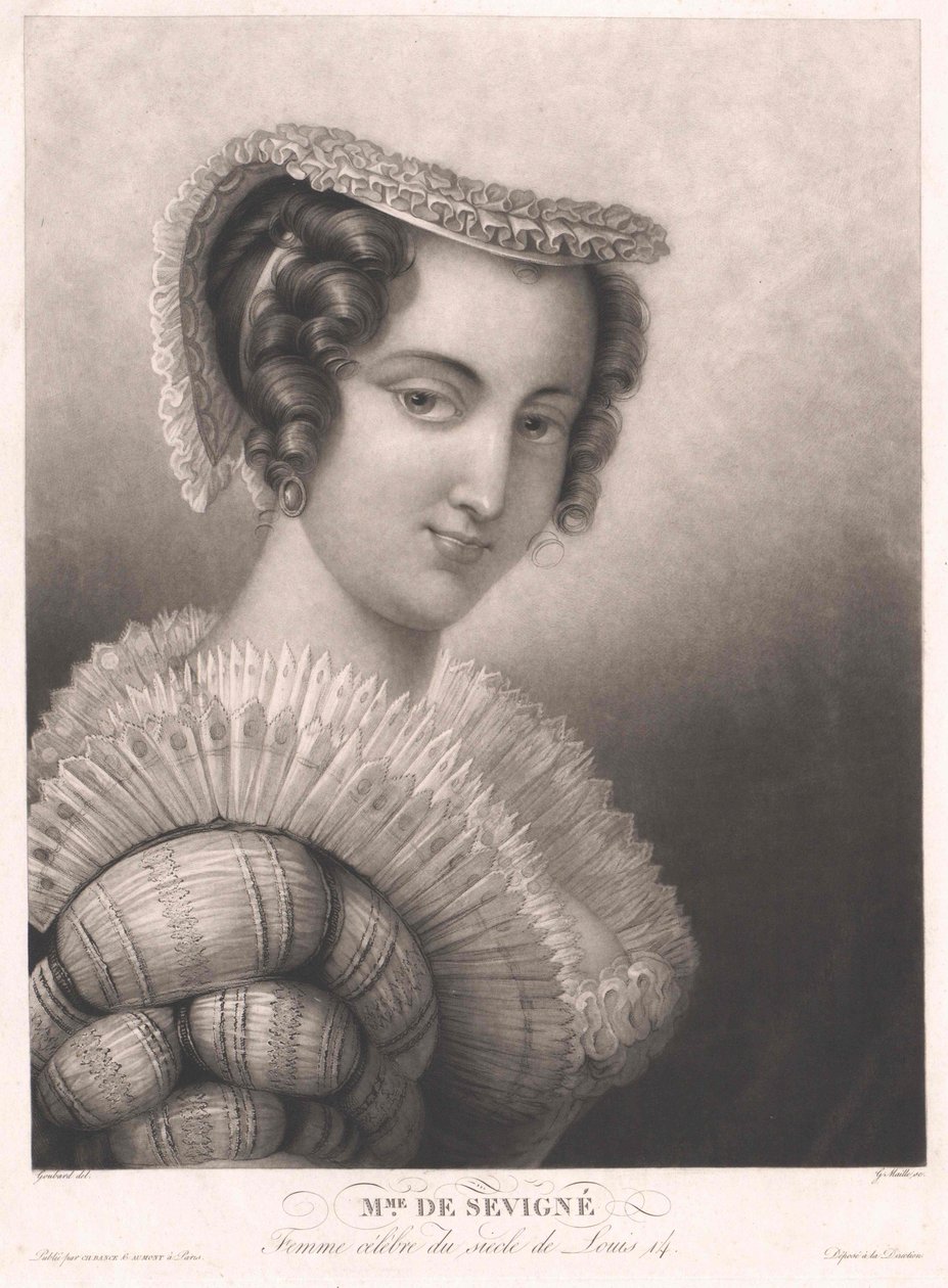 Mary de Rabutin-Chantal af Artist Unknown