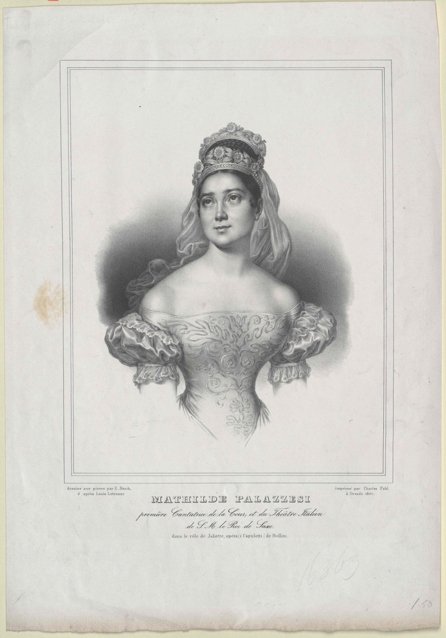Matilde Palazzesi af Artist Unknown