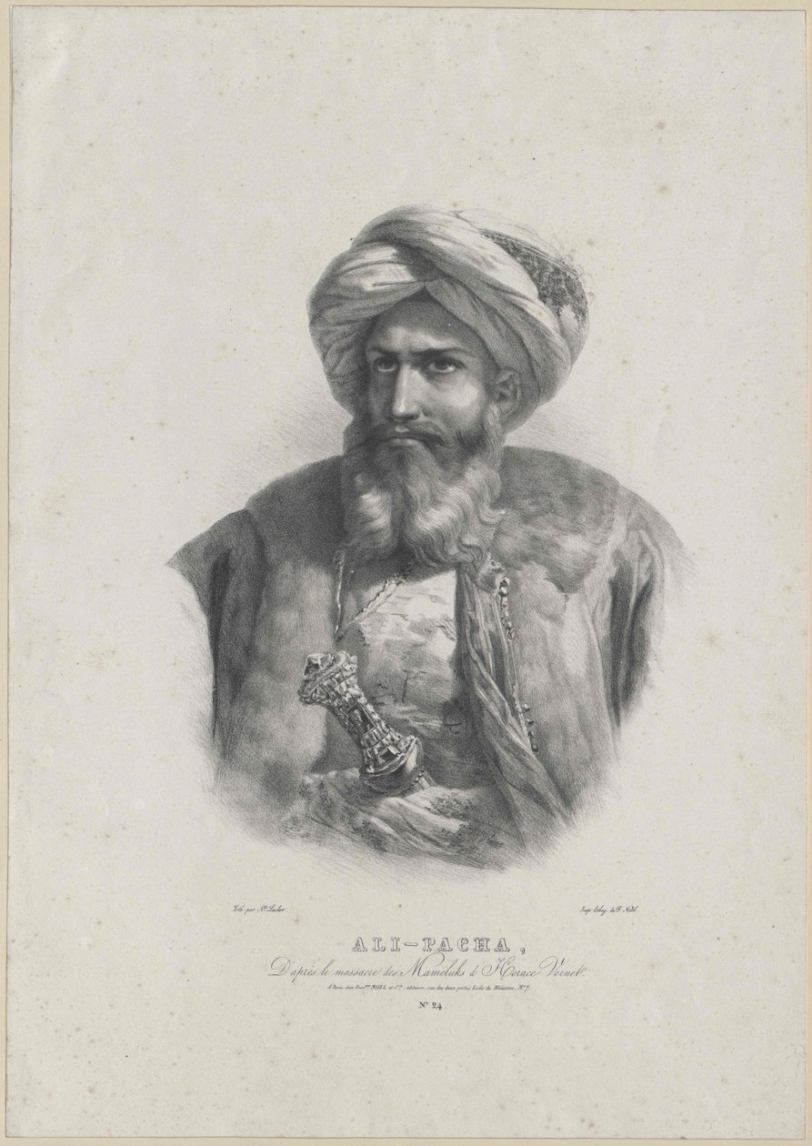 Mehemed Ali bashaw (print) af Artist Unknown