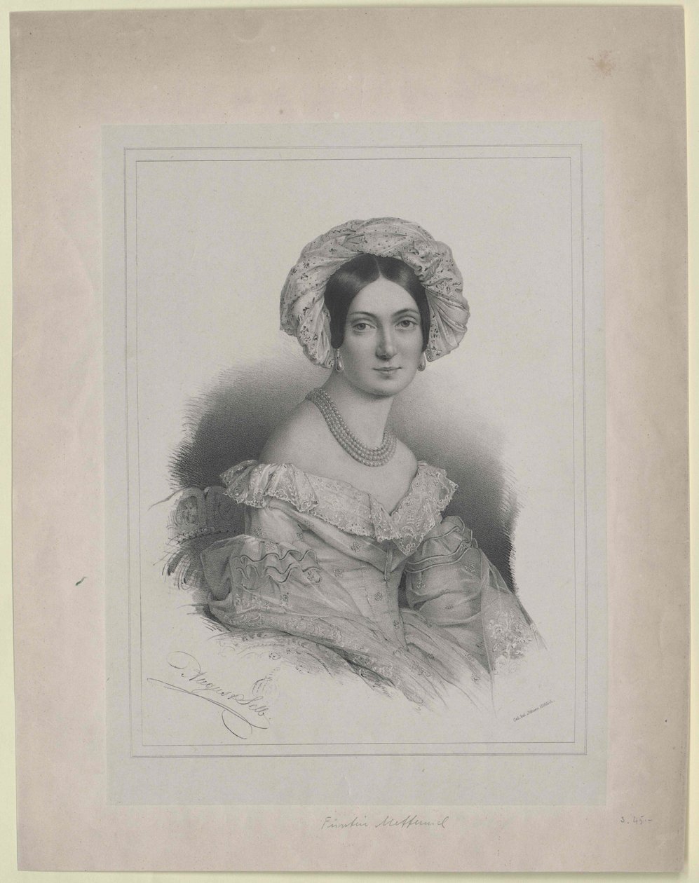 Melanie grevinde Zichy-Ferraris af Artist Unknown