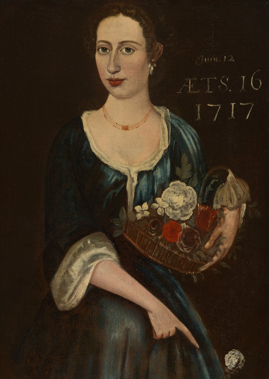 Miss Vanderveer eller Miss Vandeveer af Artist Unknown