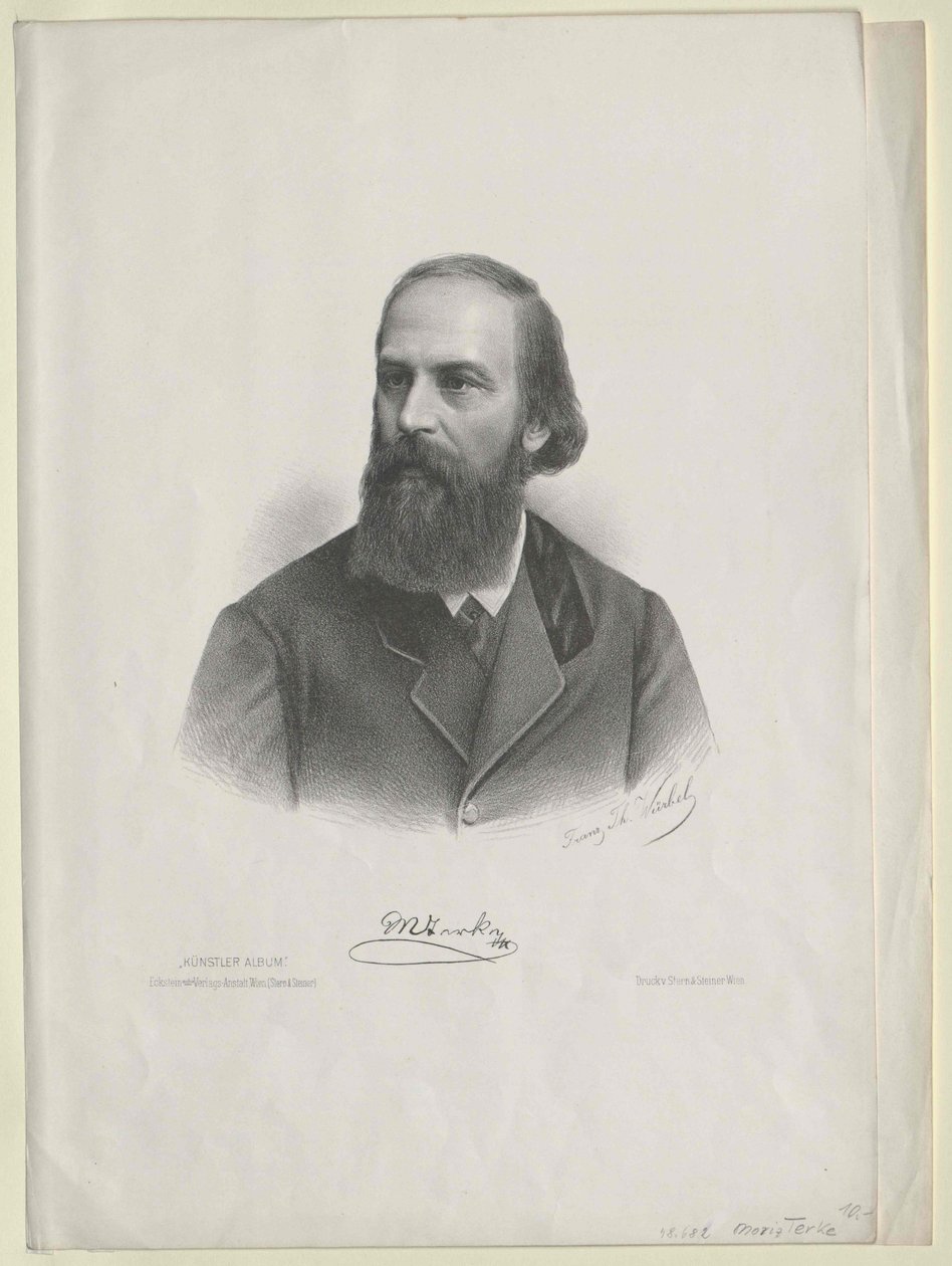 Moritz Terke (print) af Artist Unknown