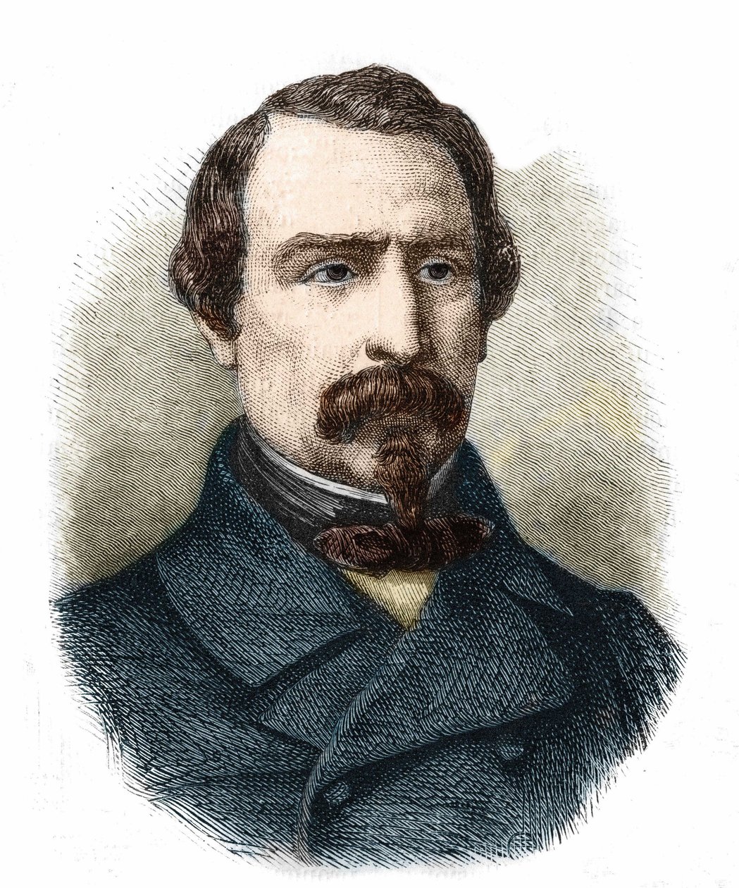 Napoleon III, kejser af Frankrig. af Artist Unknown