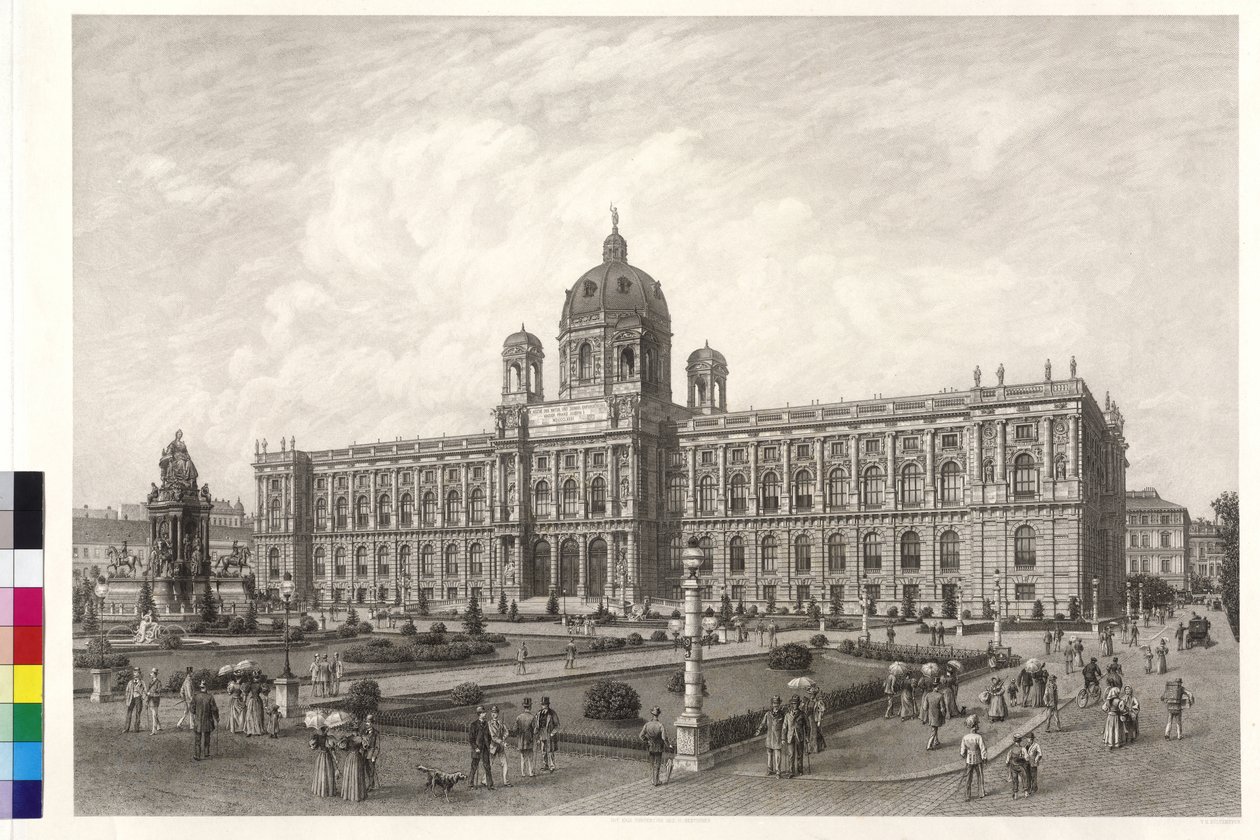 Naturhistorisk museum i Wien af Artist Unknown