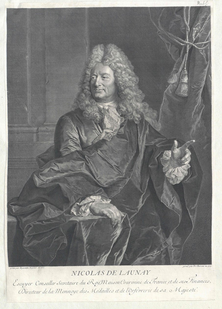 Nicolas de Launay af Artist Unknown