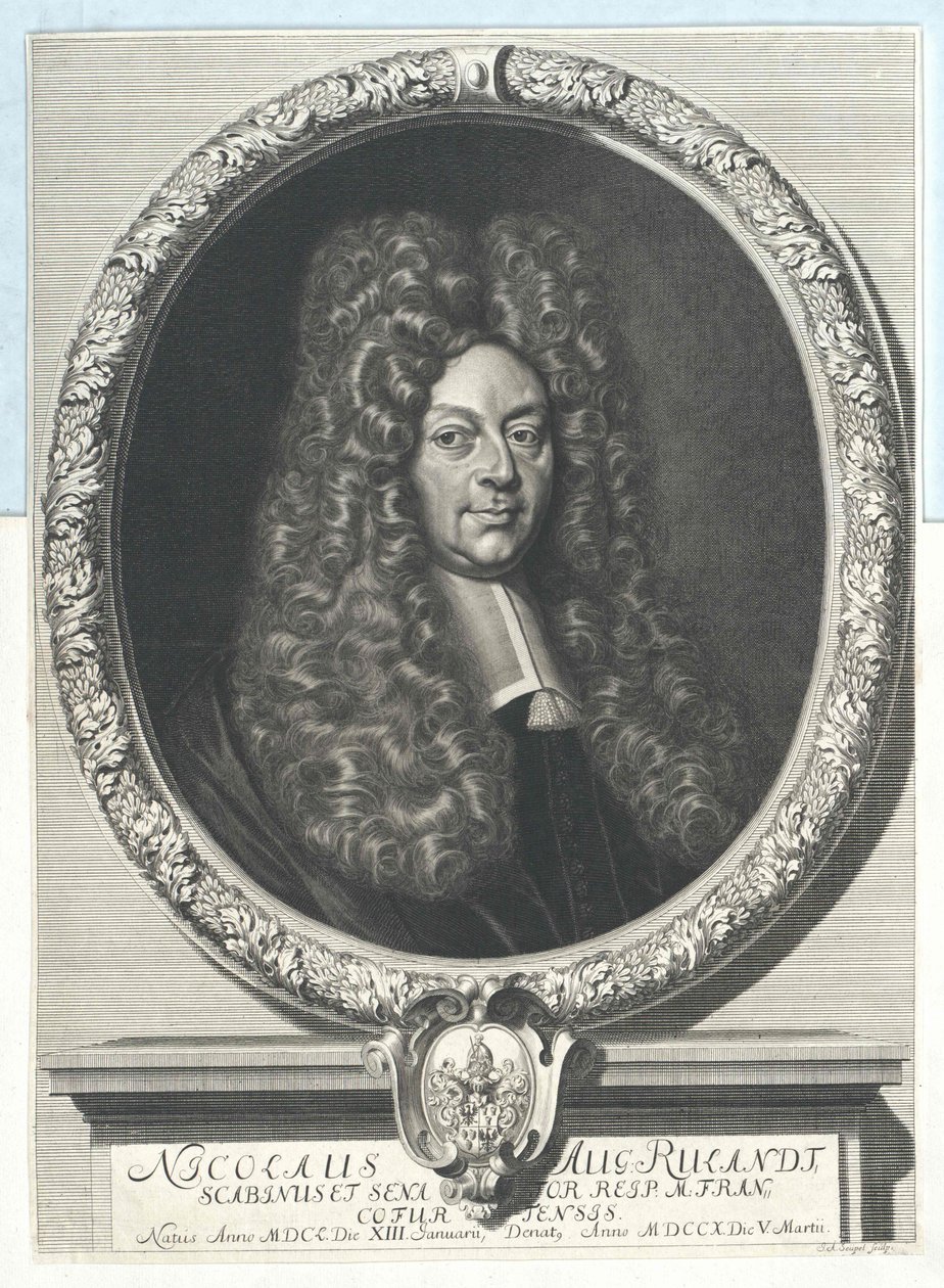 Nicolaus August Ruland af Artist Unknown