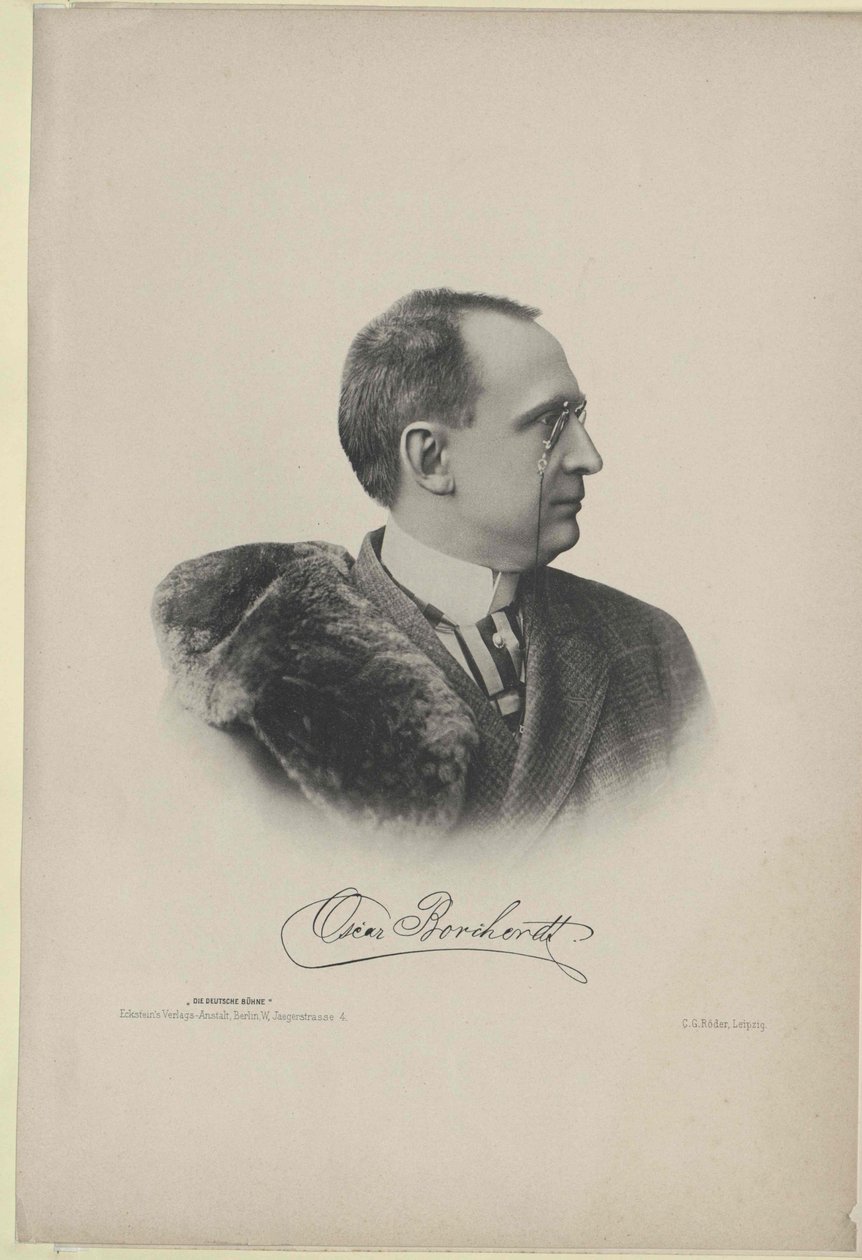 Oskar Borcherdt af Artist Unknown