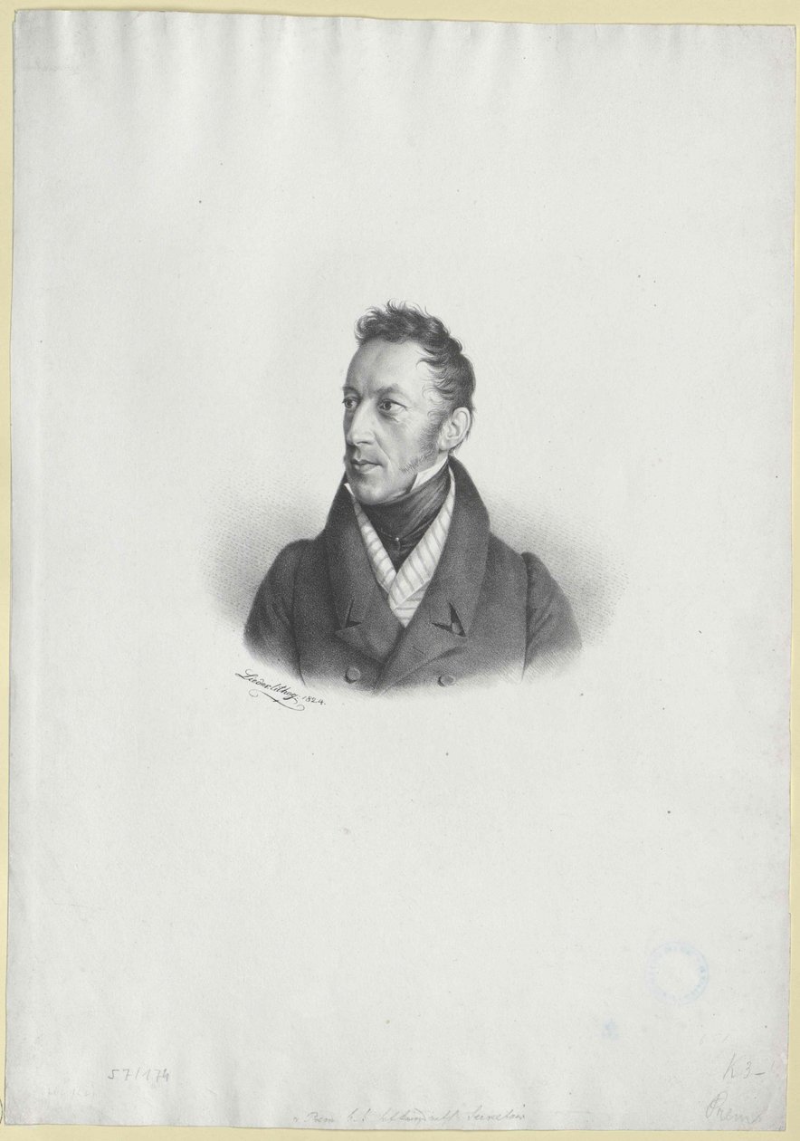 Paul von Prean-Zalauzen af Artist Unknown