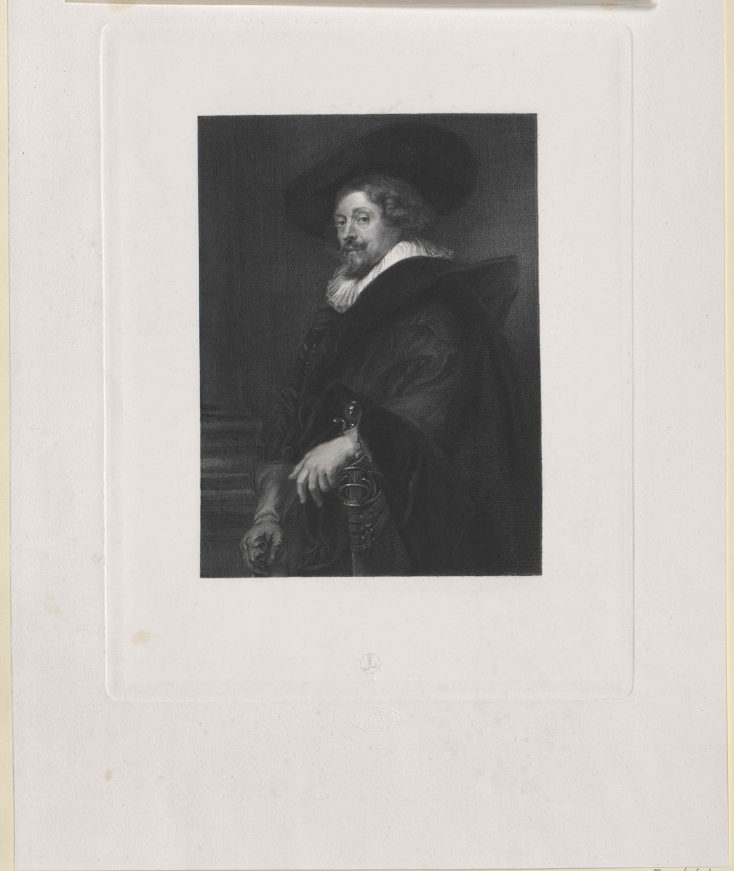 Peter Paul Rubens af Artist Unknown