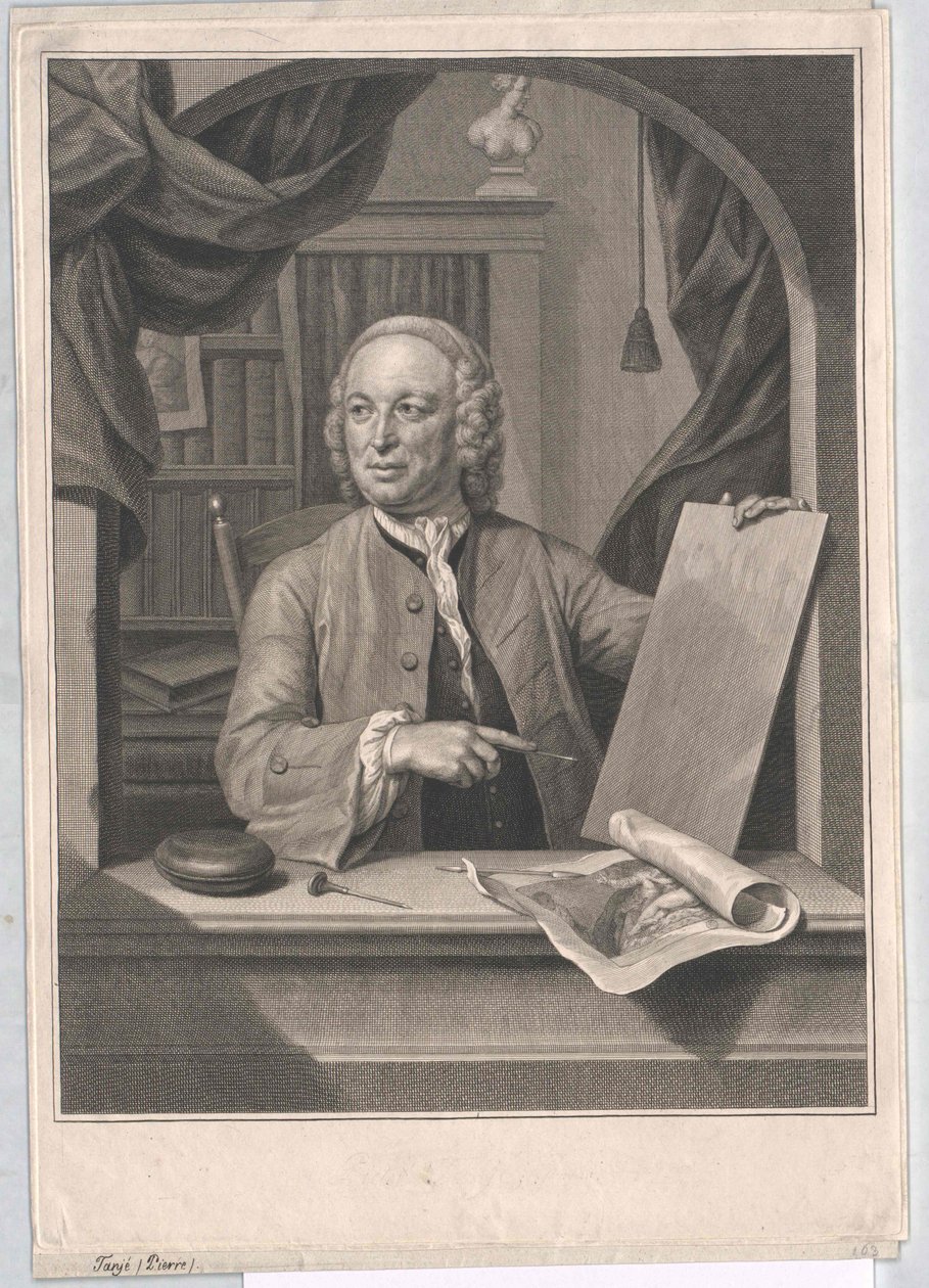 Pieter Tanje af Artist Unknown