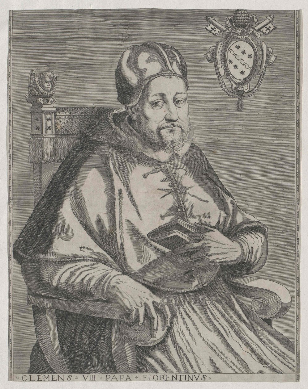 Pave Clemens VIII af Artist Unknown
