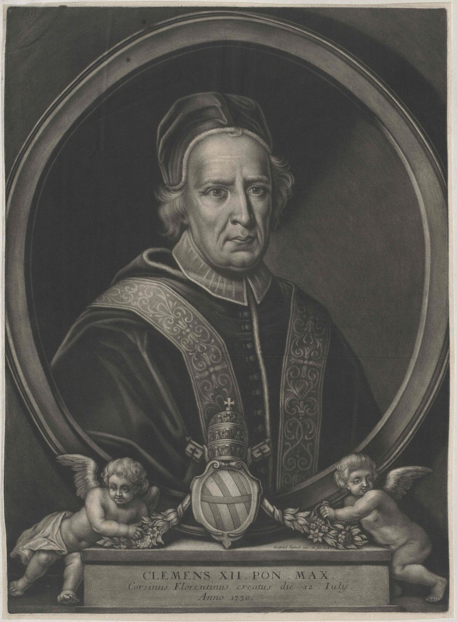Pave Clement XII (print) af Artist Unknown