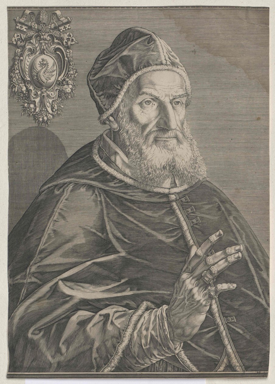 Pave Gregor XIII af Artist Unknown