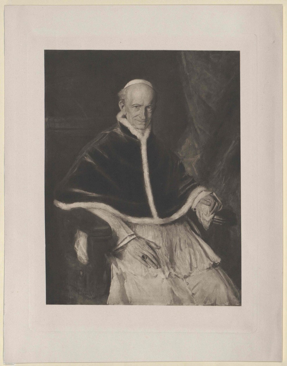 Pave Leo XIII af Artist Unknown