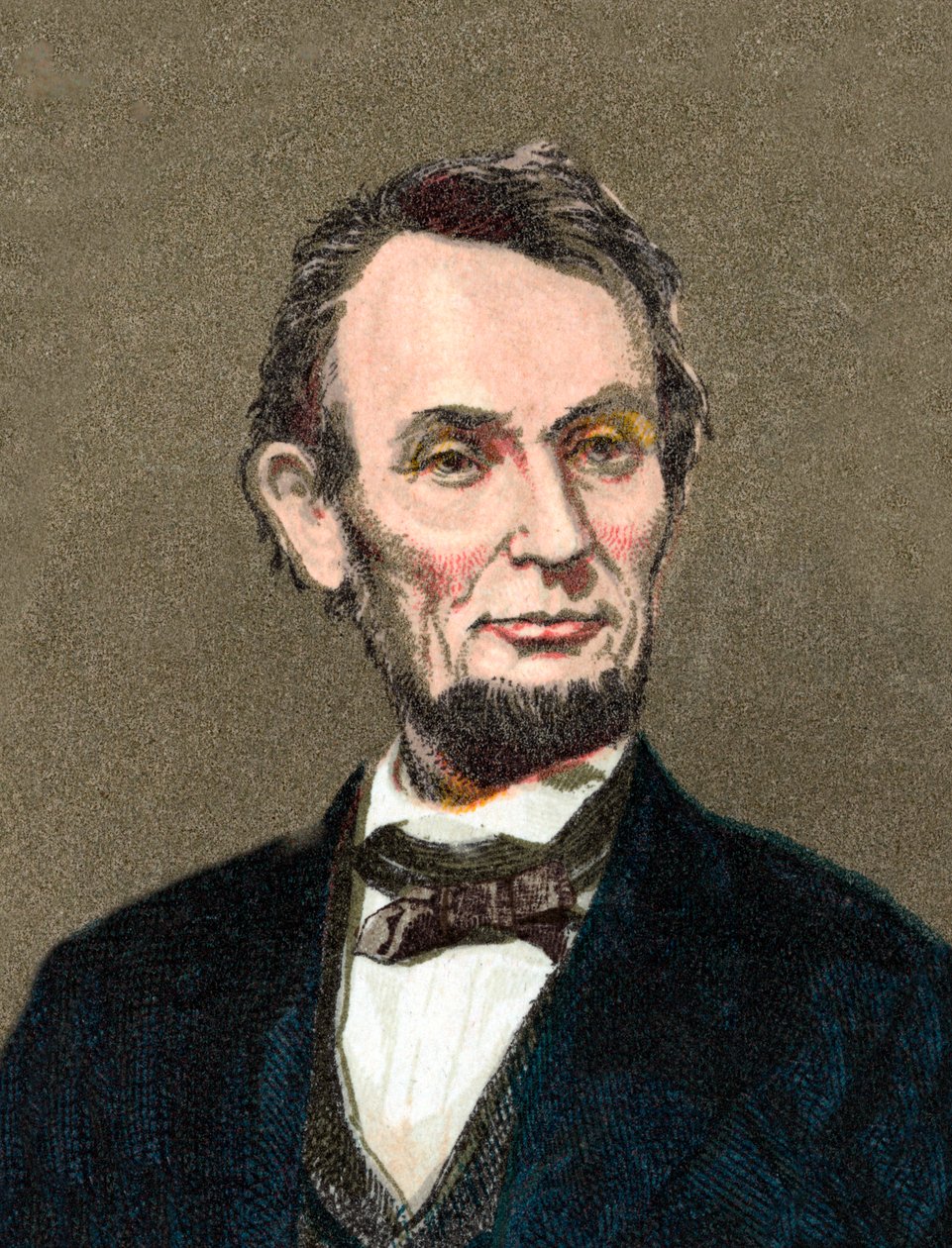 Portræt af Abraham Lincoln - Portræt af Abraham Lincoln, USA