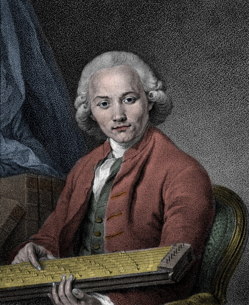 Portræt af den tyske komponist, organist, lærer og teoretiker Georg Joseph Vogler af Artist Unknown