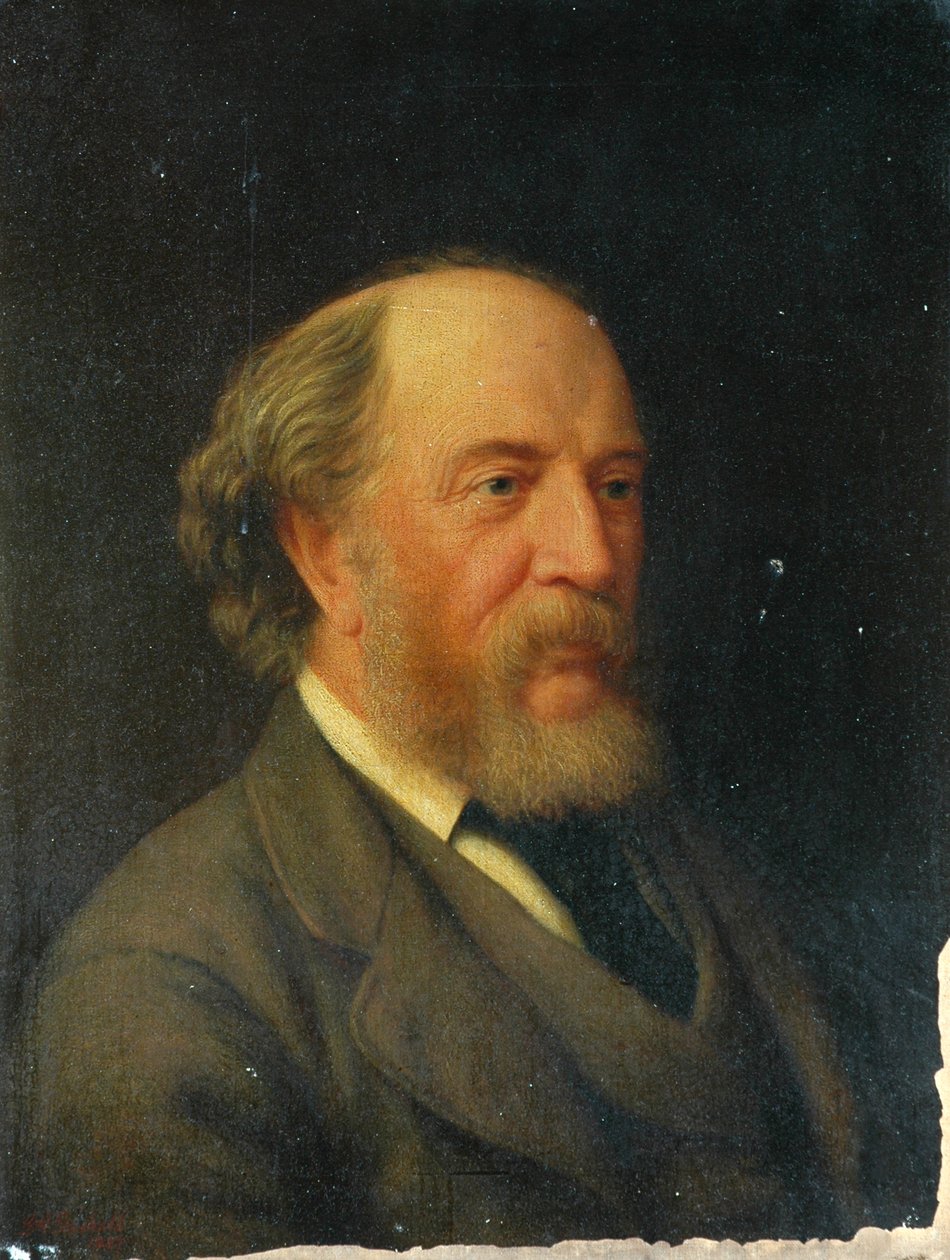 Portræt af en ukendt mand (olie på lærred) af Artist Unknown
