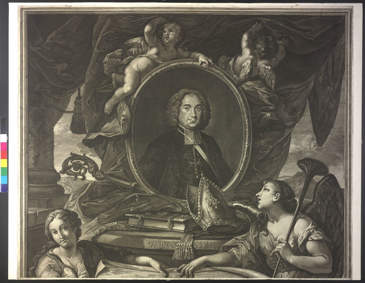 Prælat Johann Baptist Foedermayer af Artist Unknown
