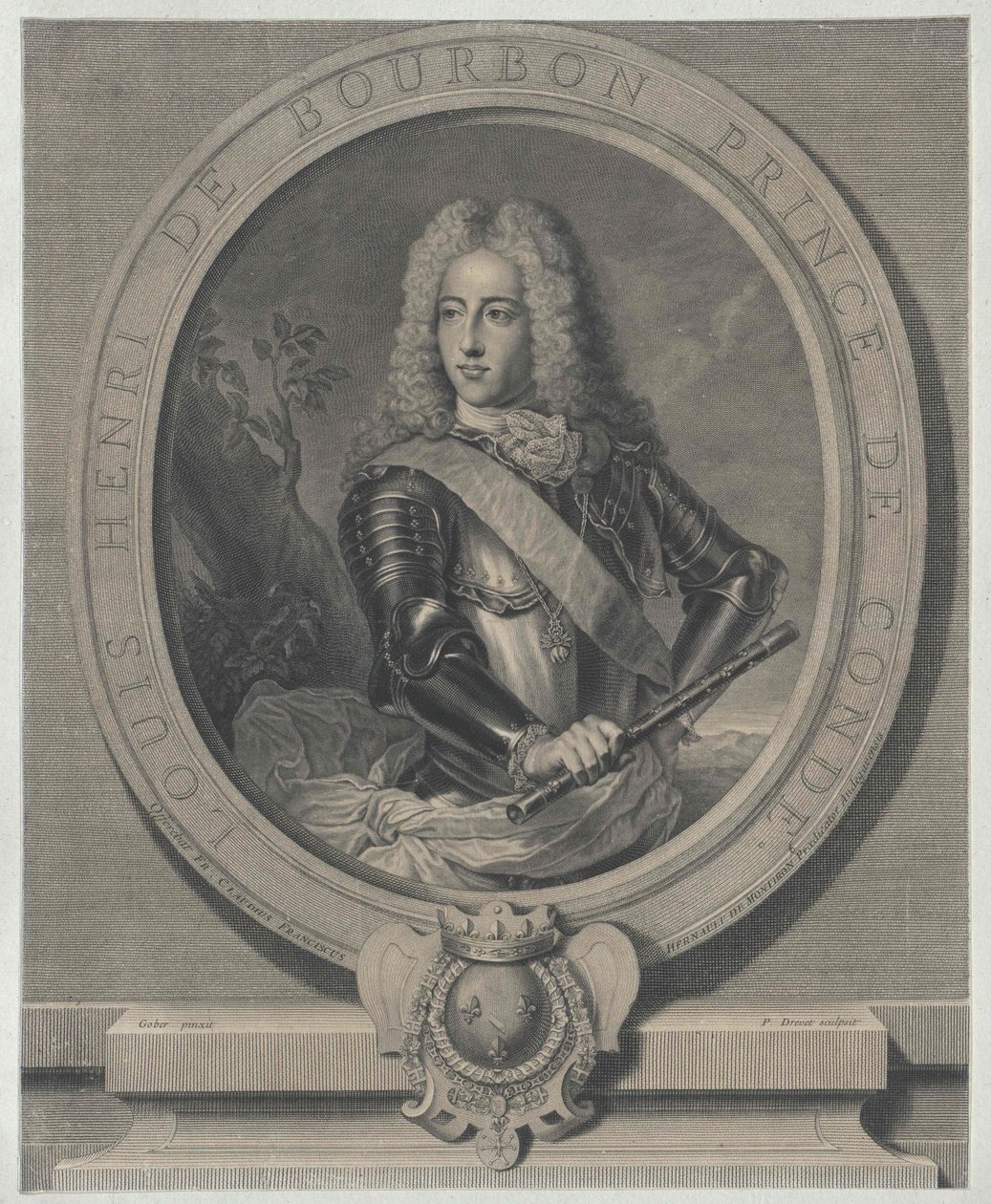 Prins af Conde Louis Henry af Artist Unknown