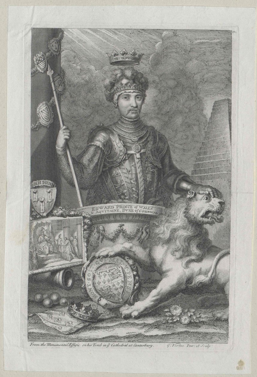 Prins af England Eduard af Artist Unknown