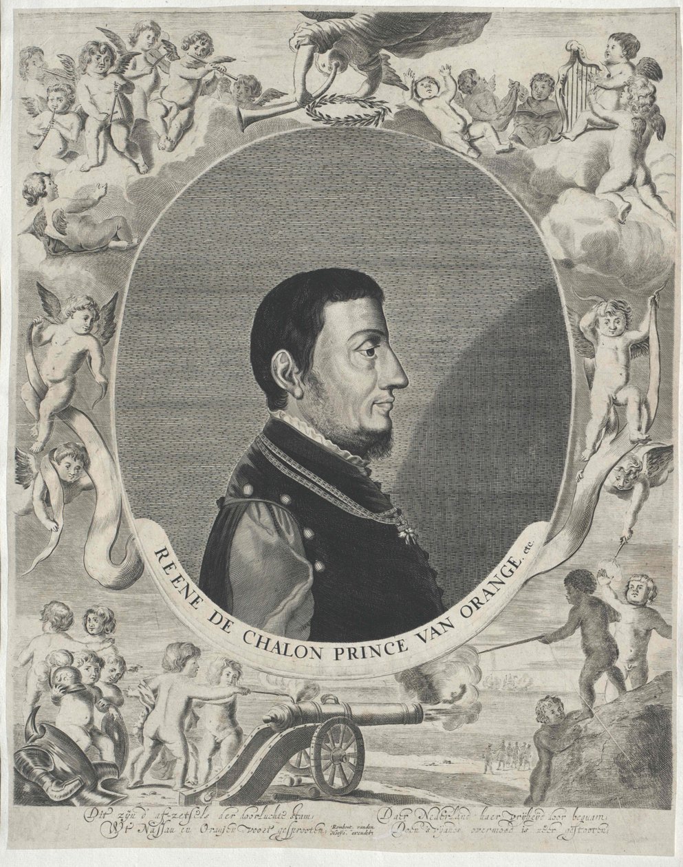Prins af Orange Renatus von Chalon af Artist Unknown