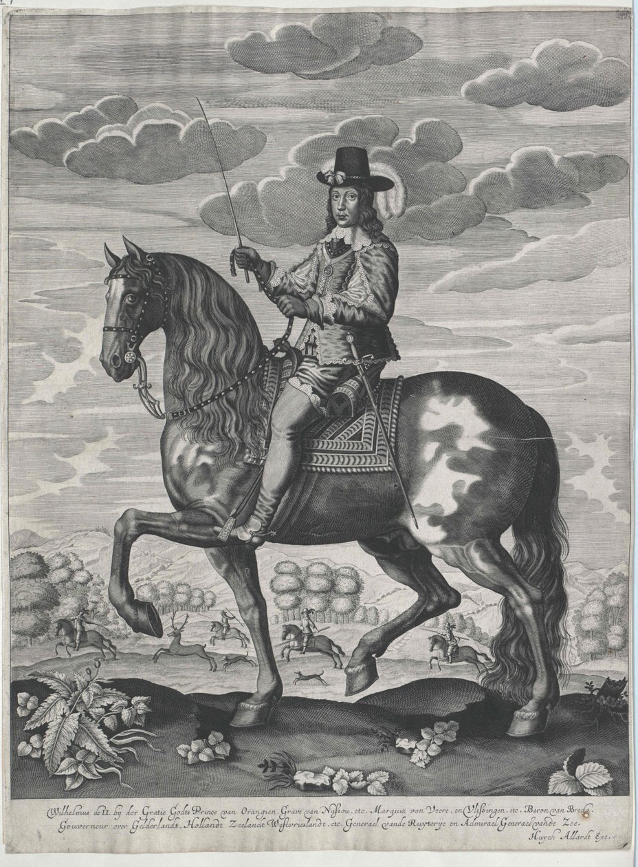 Prins af Oranien William II af Artist Unknown