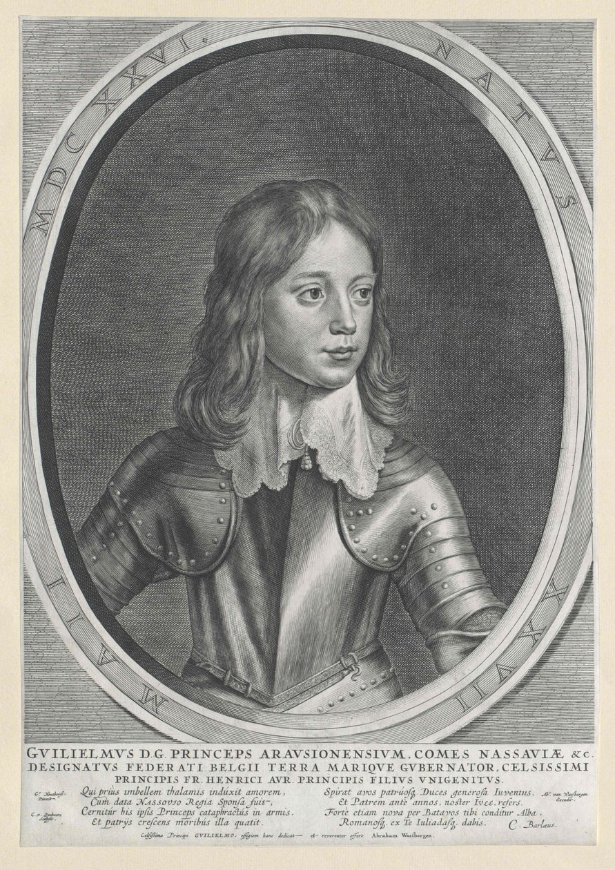 Prins af Oranien William II af Artist Unknown