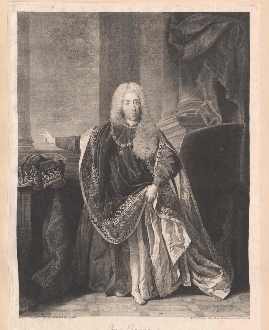 Prins af Savoyen Carignan Eugene af Artist Unknown