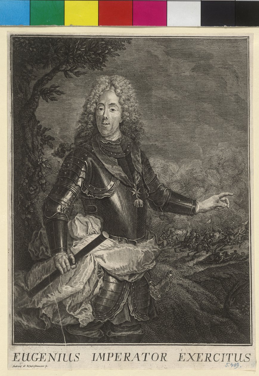 Prins af Savoyen Carignan Eugene af Artist Unknown