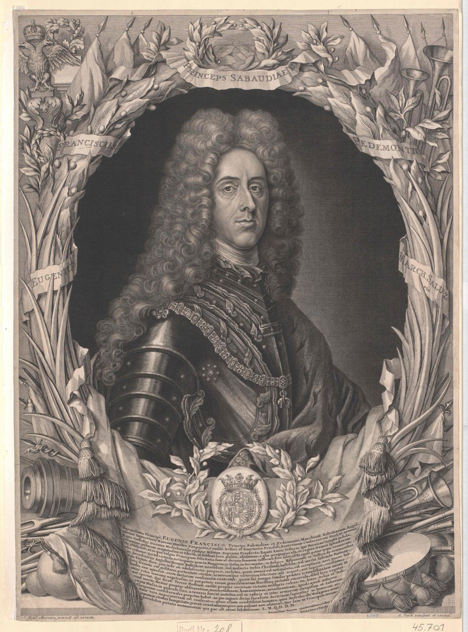 Prins af Savoyen Carignan Eugene af Artist Unknown