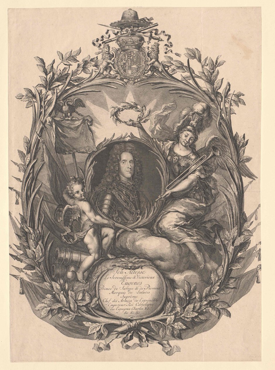 Prins af Savoyen Carignan Eugene af Artist Unknown