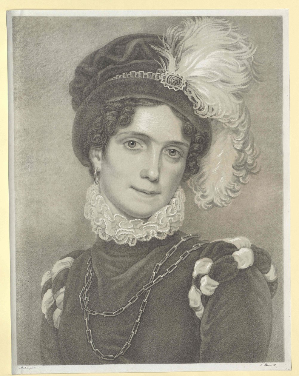 Prinsesse af Baden Caroline af Artist Unknown
