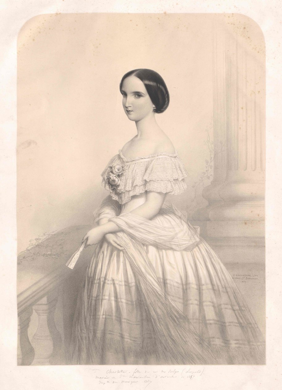Prinsesse af Belgien Charlotte af Artist Unknown