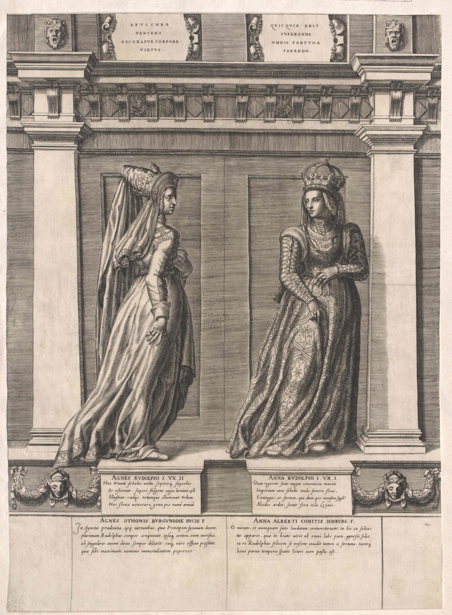 Prinsesse af Burgund Agnes af Artist Unknown
