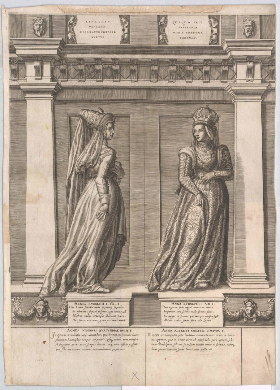 Prinsesse af Burgund Agnes af Artist Unknown